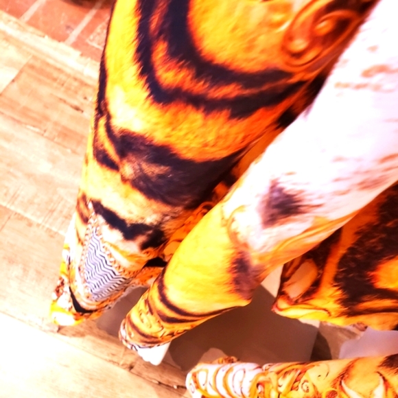 LAST ONE***MANISH VAID Jsquad- Silk Leopard Hi-Lo CRY.Emb. Dress-NWT OS - Picture 4 of 8